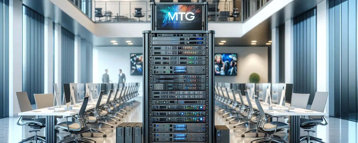 AV rack setup by Multimedia Technology Group