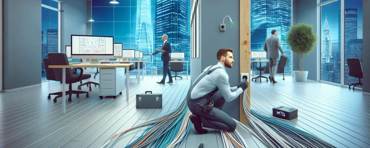 hidden cabling installation by Multimedia Technology Group